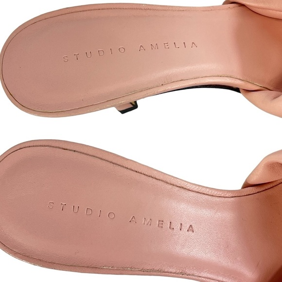 Studio Amelia Twisted Front 70 Heel Women's 38 in Rose - Picture 7 of 11